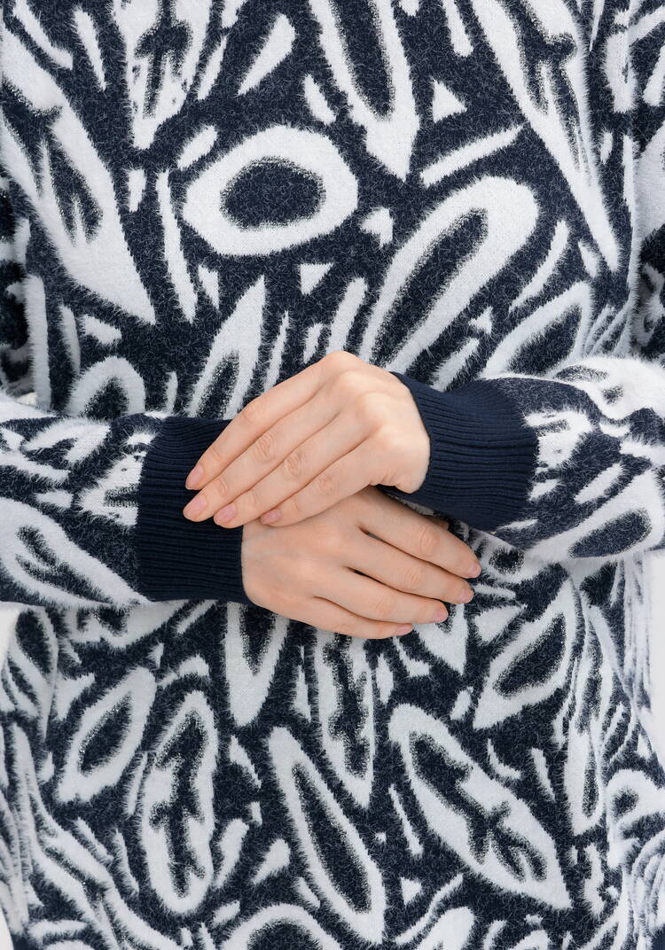 Свитер Теплый вечер шир.  750, рис. 6