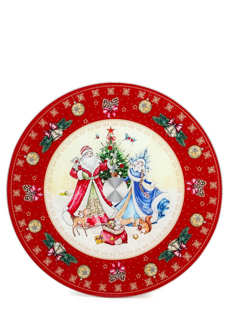 Тортовница вращающаяся Новогодняя коллекция шир.  750, рис. 5