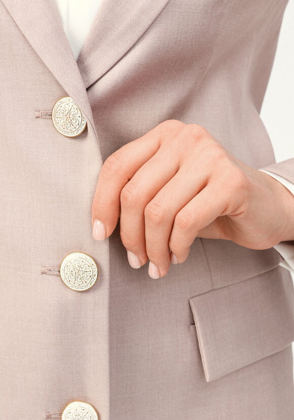 Пиджак на подкладке однобортный шир.  580, рис. 6