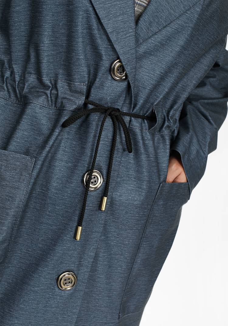 Тренч на кулиске из ткани с пропиткой шир.  750, рис. 4