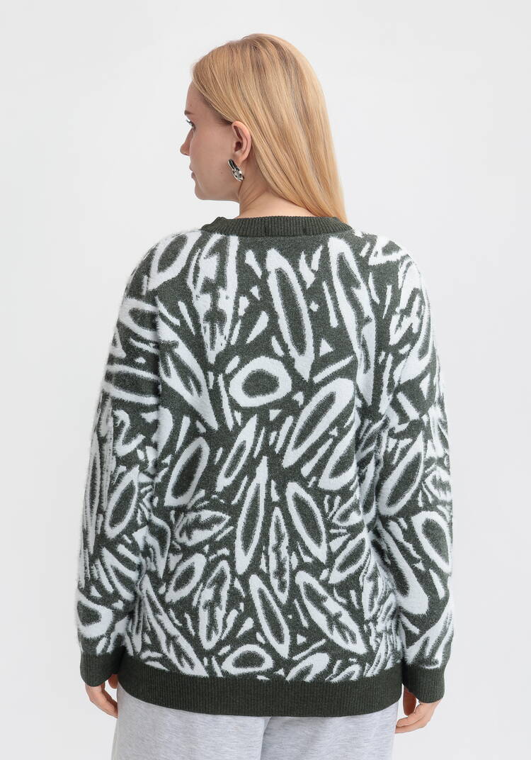 Свитер Теплый вечер шир.  750, рис. 19