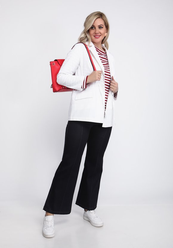 Жакет Стильный кэжуал шир.  580, рис. 15