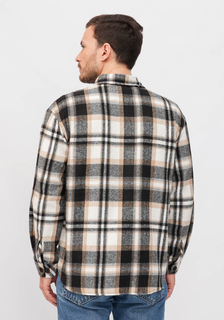 Рубашка хлопковая в клетку шир.  750, рис. 3