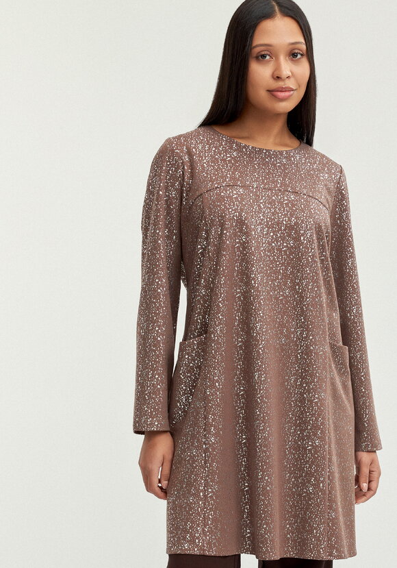 Туника с мерцающим напылением шир.  580, рис. 4