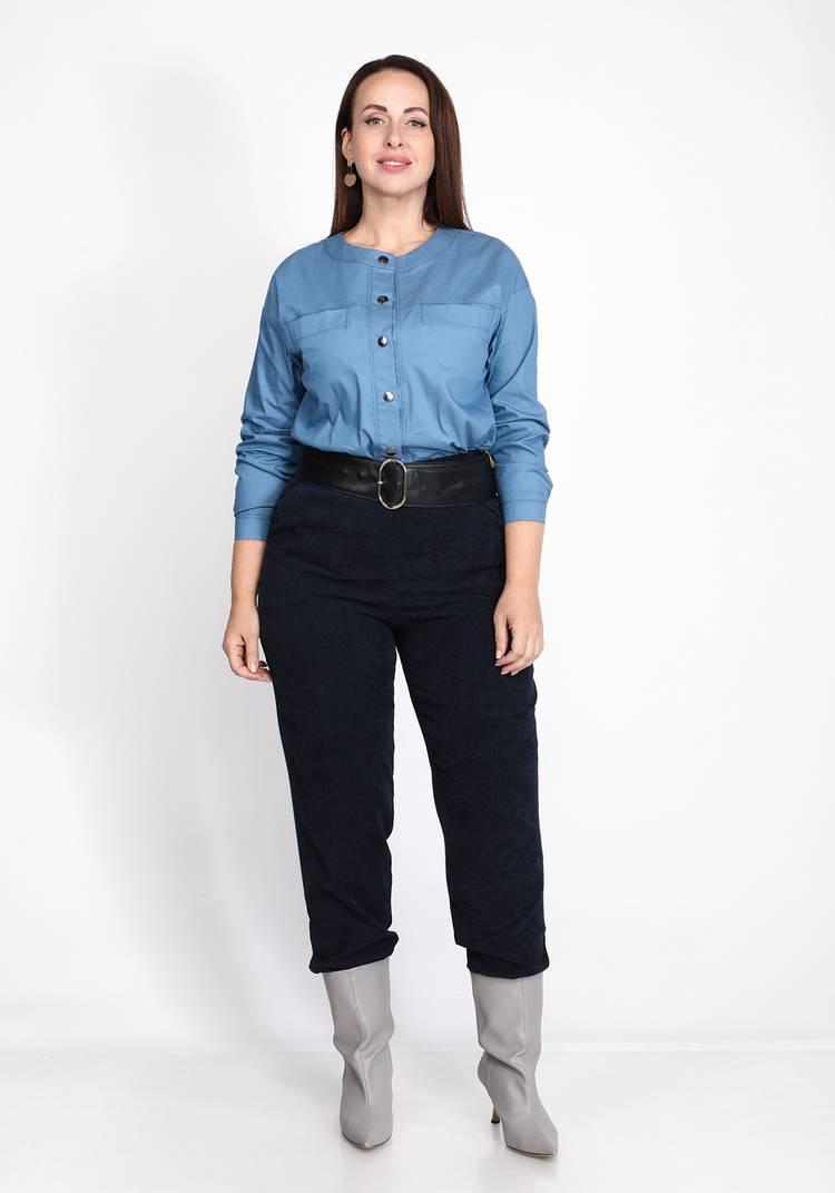 Блуза Загадочная незнакомка шир.  750, рис. 12