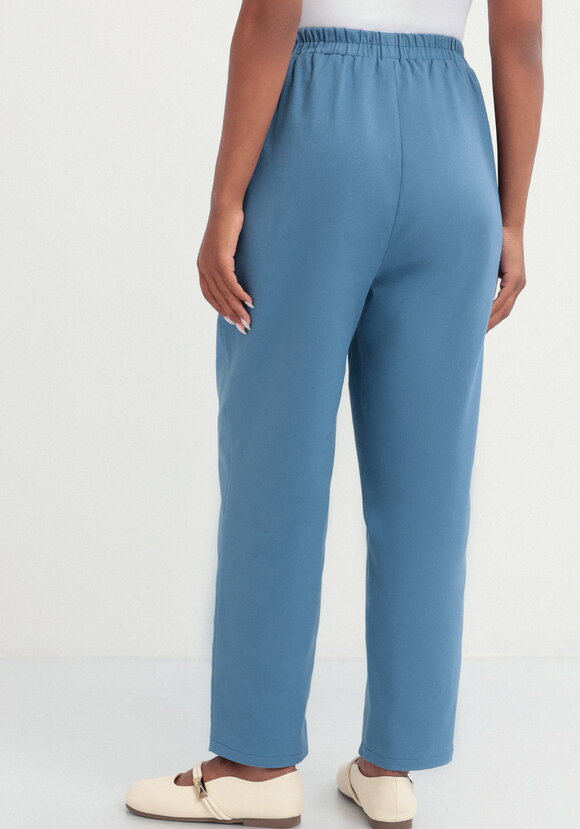 Брюки-бананы с вышивкой шир.  580, рис. 19