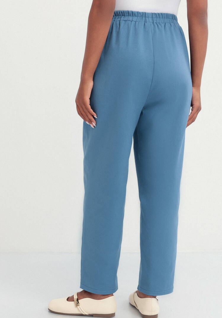 Брюки-бананы с вышивкой шир.  750, рис. 19