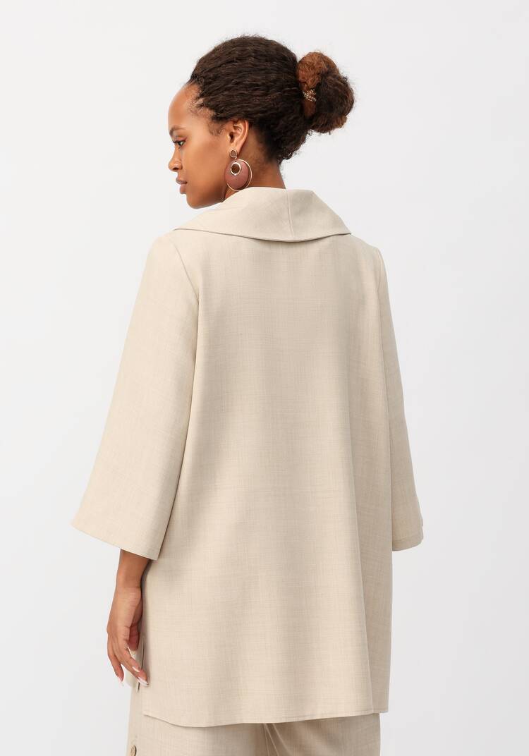 Кардиган с воротником шалька шир.  750, рис. 20