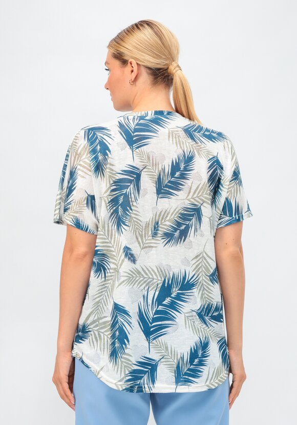 Футболка со стразами Нелли шир.  580, рис. 8