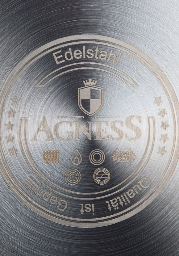 Кастрюля со стеклянной крышкой Версаль шир.  580, рис. 5