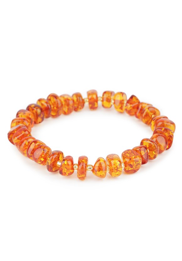 Браслет Янтарный закат шир.  580, рис. 5