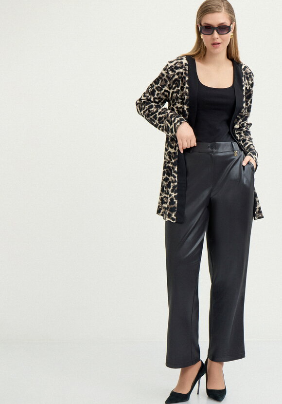 Брюки с комфортным поясом на рeзинке шир.  580, рис. 8