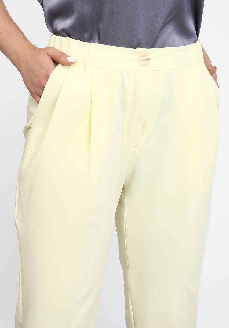 Брюки со стрелками на высокой талии шир.  750, рис. 4