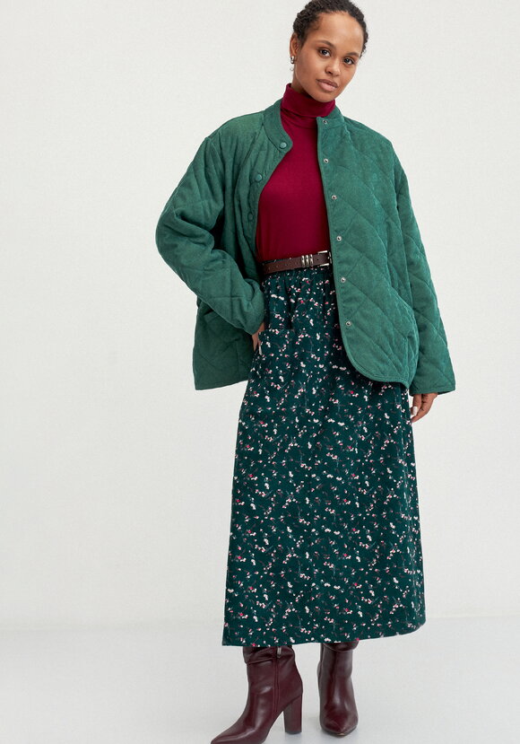 Юбка с оригинальными карманами впереди шир.  580, рис. 15