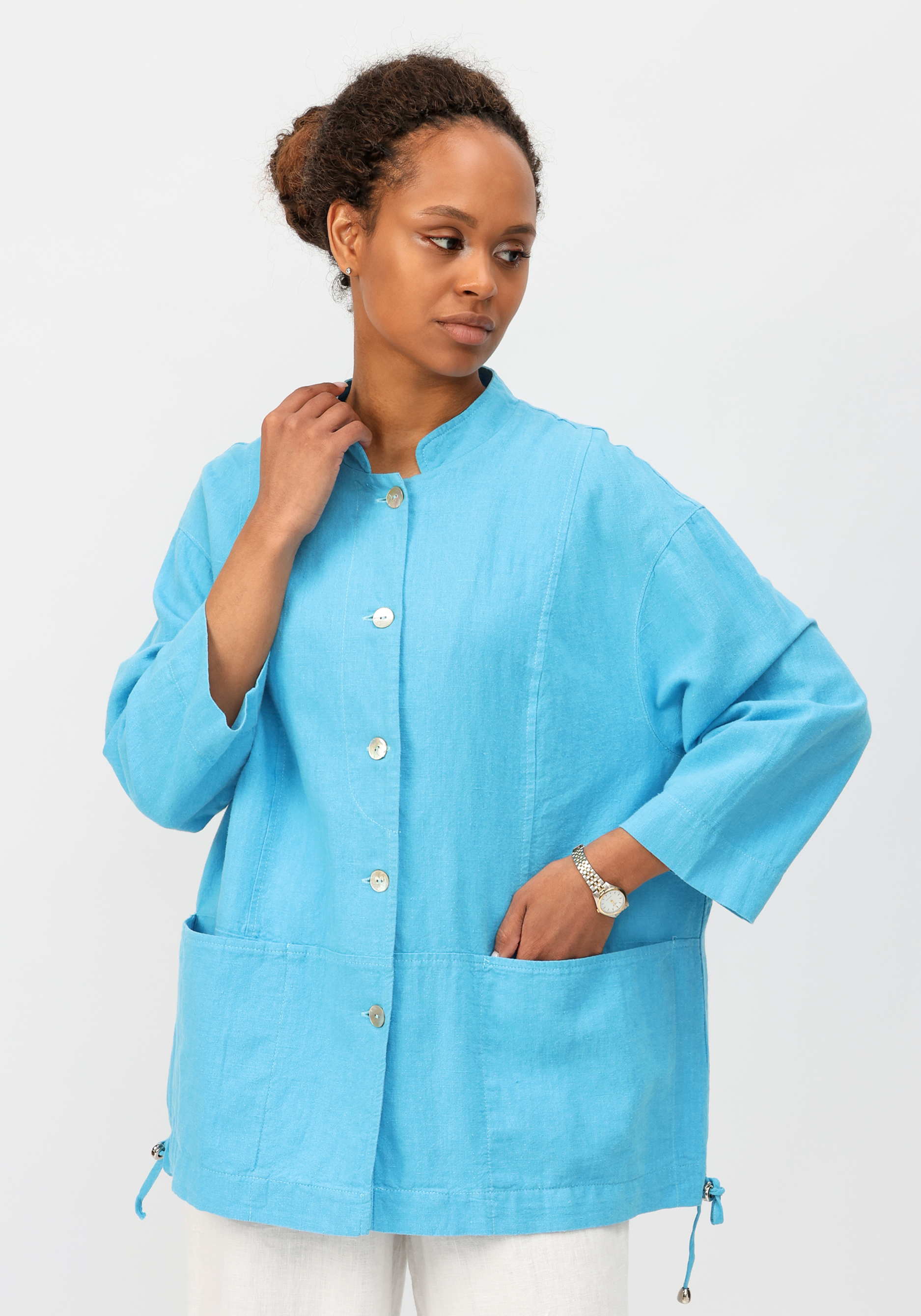 Рубашка "Николь" Averi, размер 58, цвет голубой