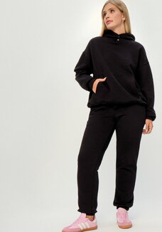 Брюки джоггеры с карманами на резинке