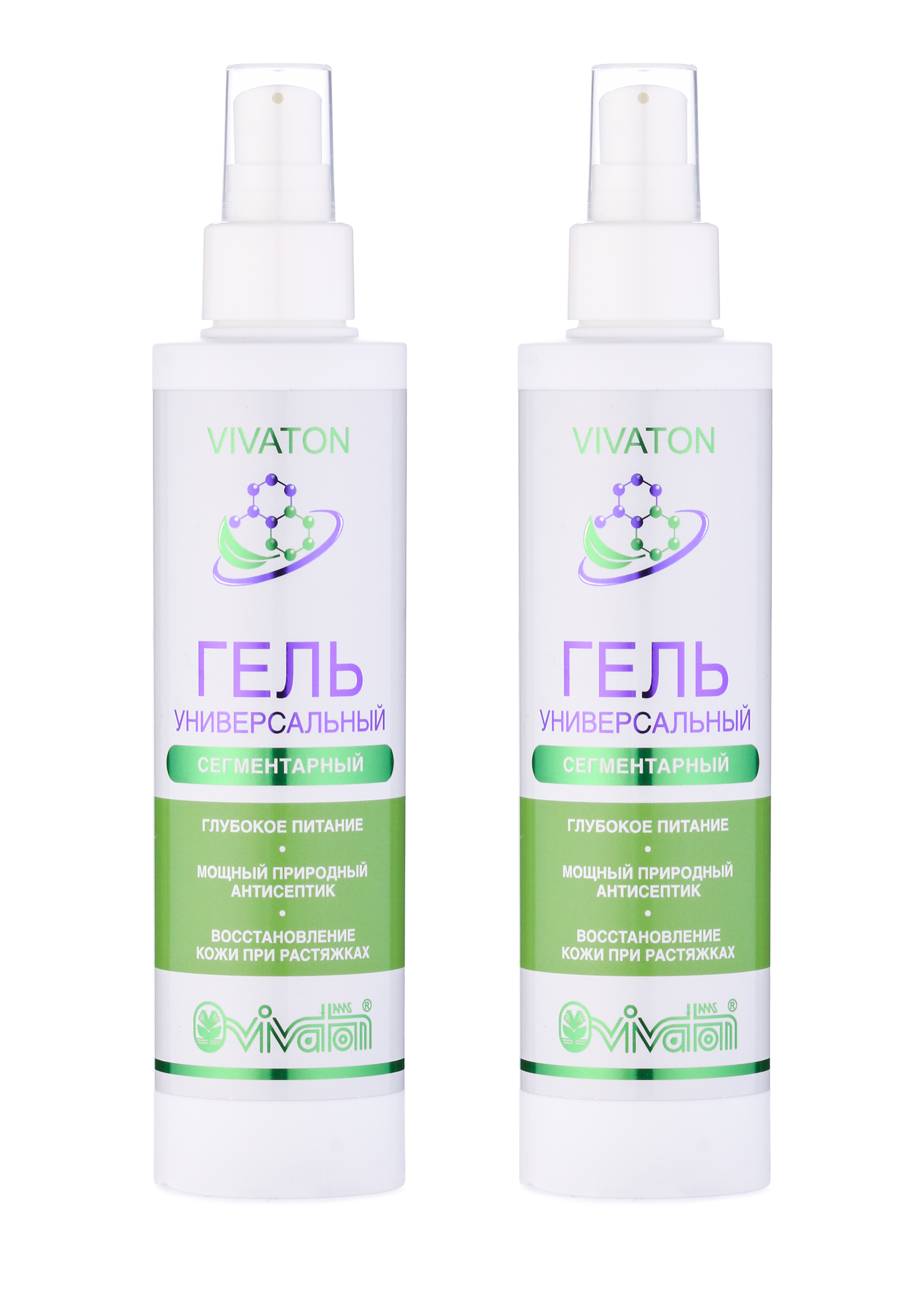 Гель универсальный Vivaton, 2 шт. гель актив dr esthetica no acne teens 20 мл