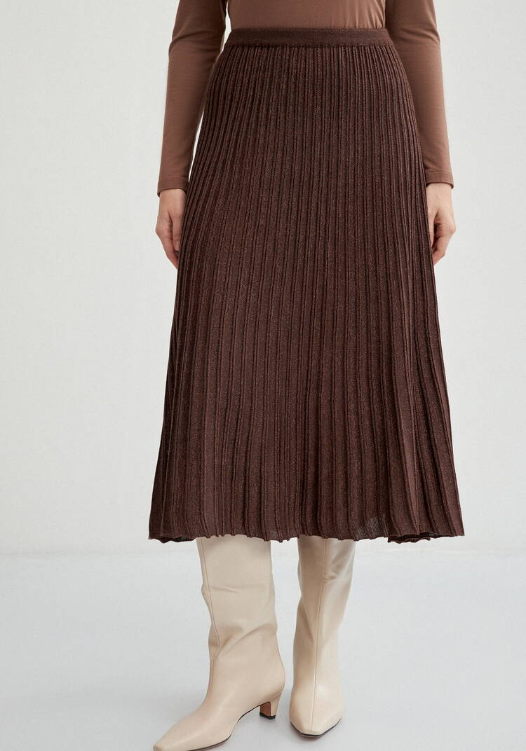 Юбка миди с метанитью шир.  750, рис. 43