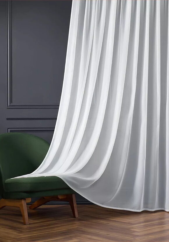 Тюль-вуаль Палитра шир.  580, рис. 1