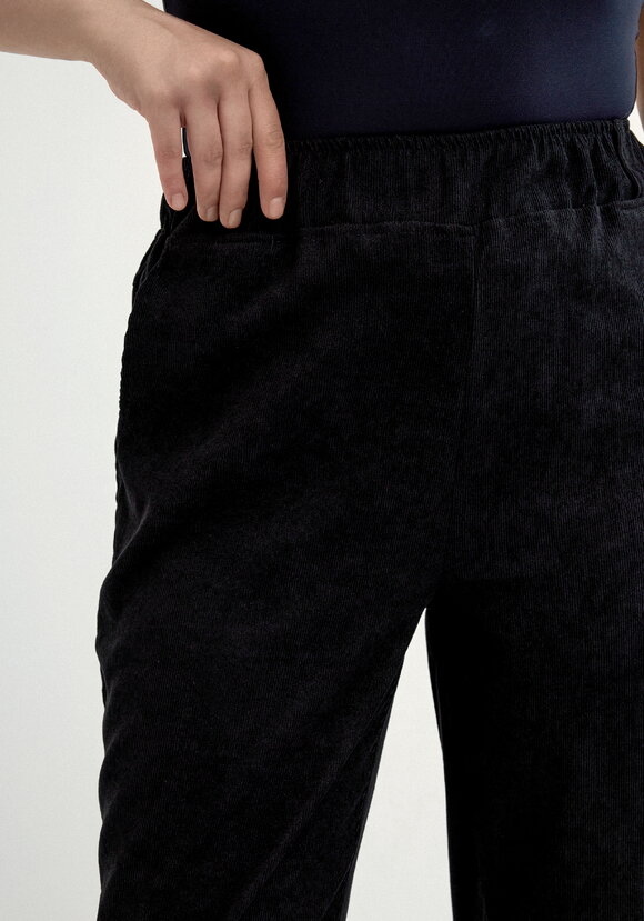 Брюки из микровельвета с комфортным поясом шир.  580, рис. 34