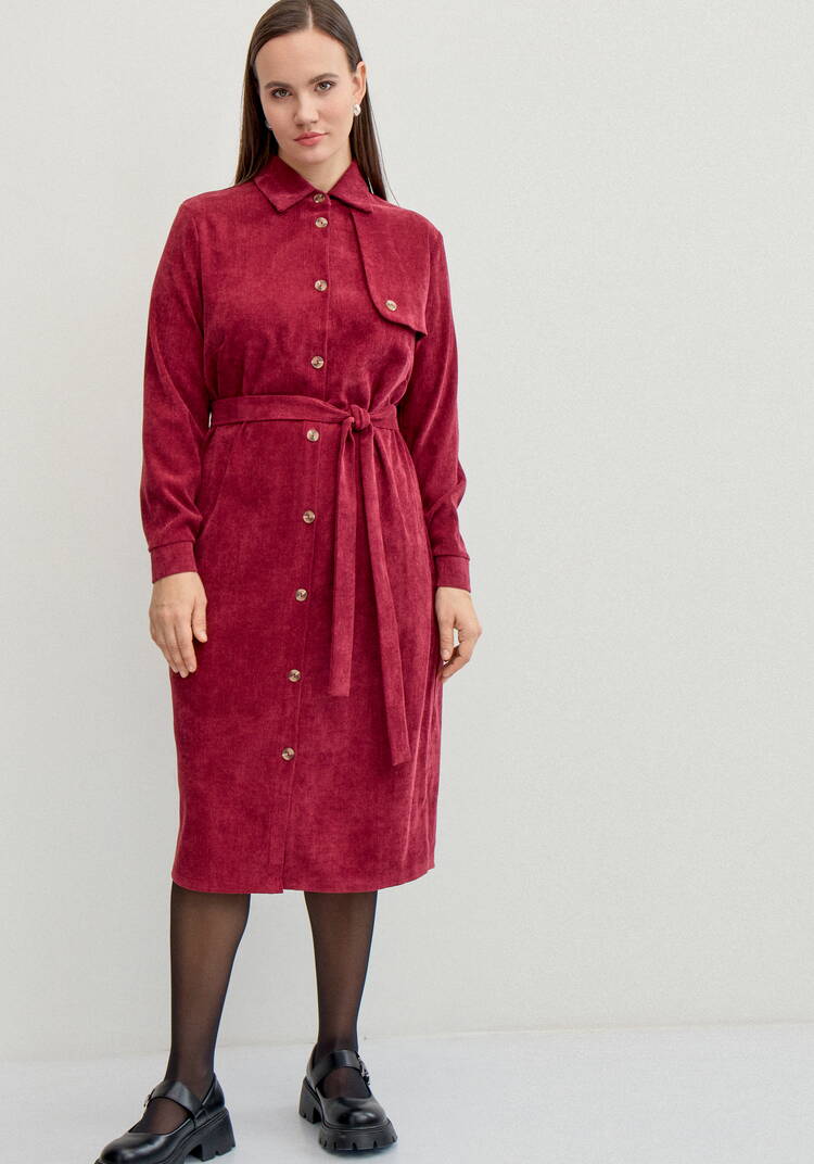 Платье-рубашка шир.  750, рис. 29