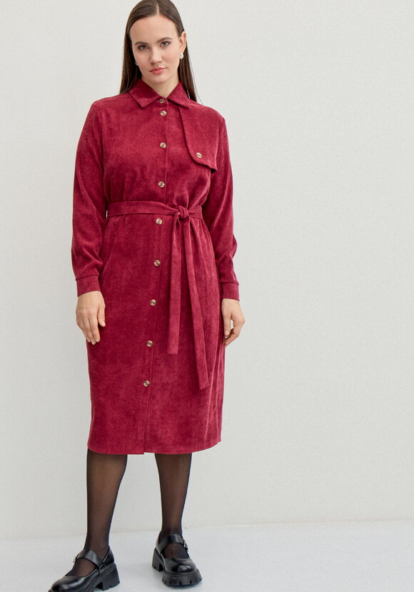 Платье-рубашка шир.  580, рис. 29