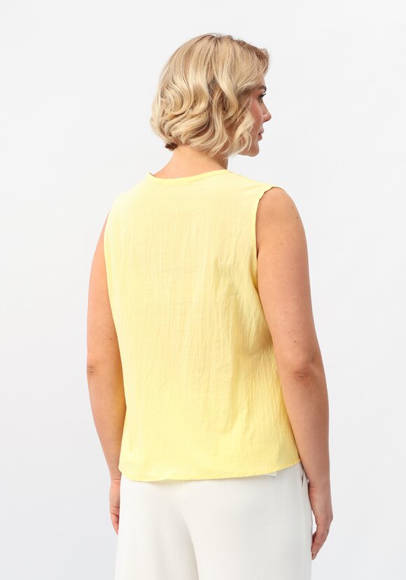 Майка ажурная из шитья с круглым вырезом шир.  580, рис. 11