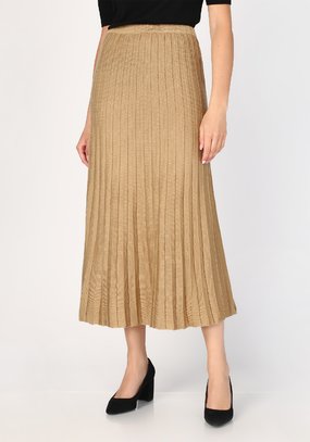 Юбка плиссе ниже колена