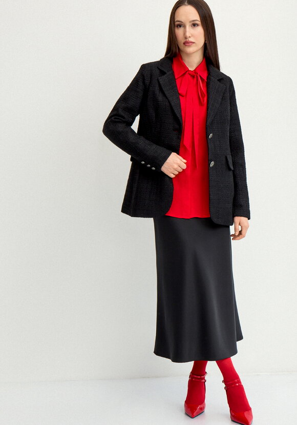 Юбка шелковая А-образного кроя шир.  580, рис. 12