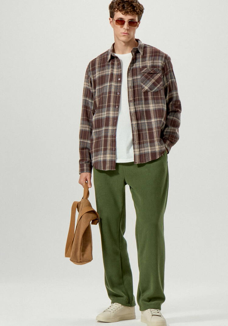 Брюки утеплённые с функциональными карманами шир.  750, рис. 6