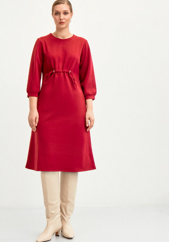 Платье А силуэта на кулиске шир.  580, рис. 10