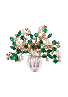 Брошь Букет