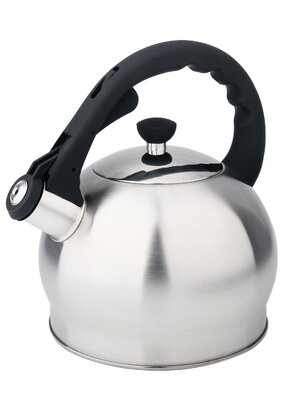 Чайник из нержавеющей стали со свистком, 3 л
