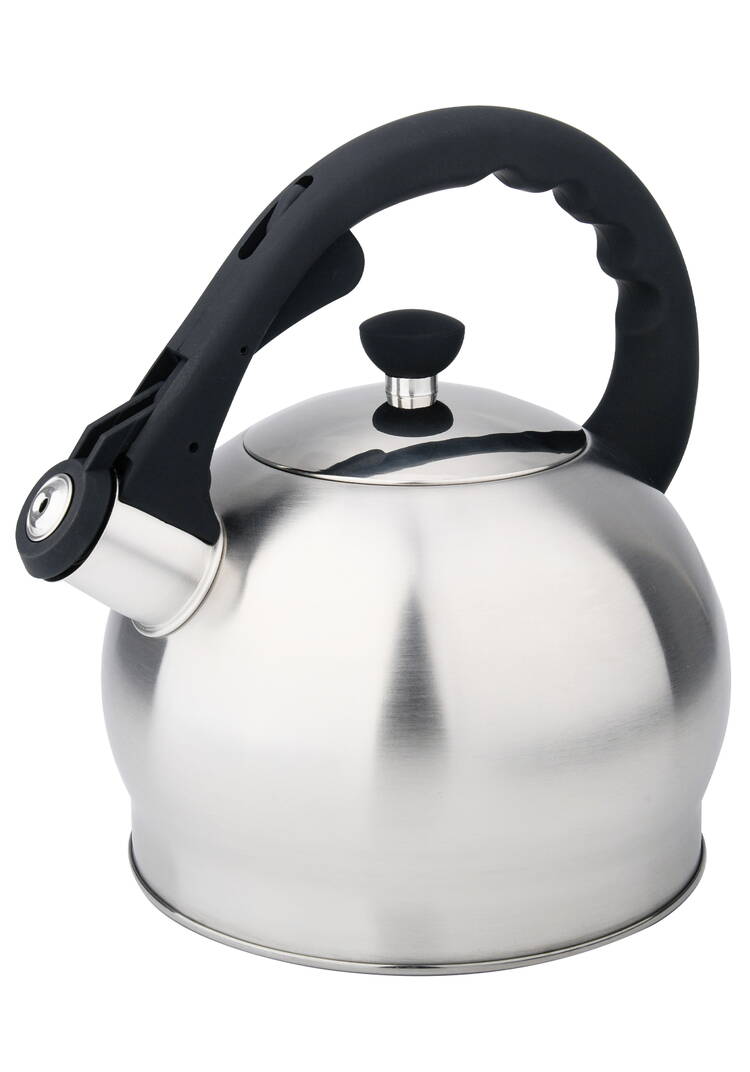 Чайник из нержавеющей стали со свистком, 3 л шир.  750, рис. 1