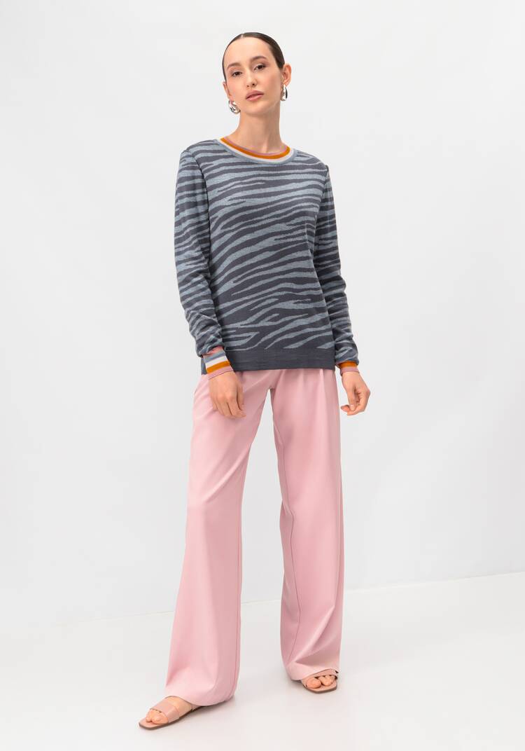 Джемпер с жаккардовым рисунком шир.  750, рис. 11