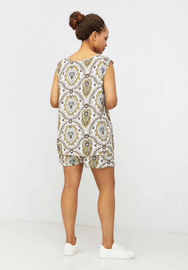 Комплект из майки и шорт Виолетта шир.  750, рис. 3