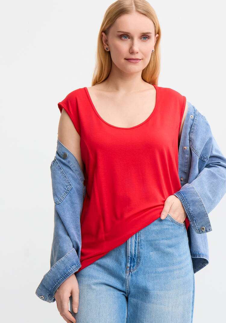 Майка-топ Аланда шир.  750, рис. 6