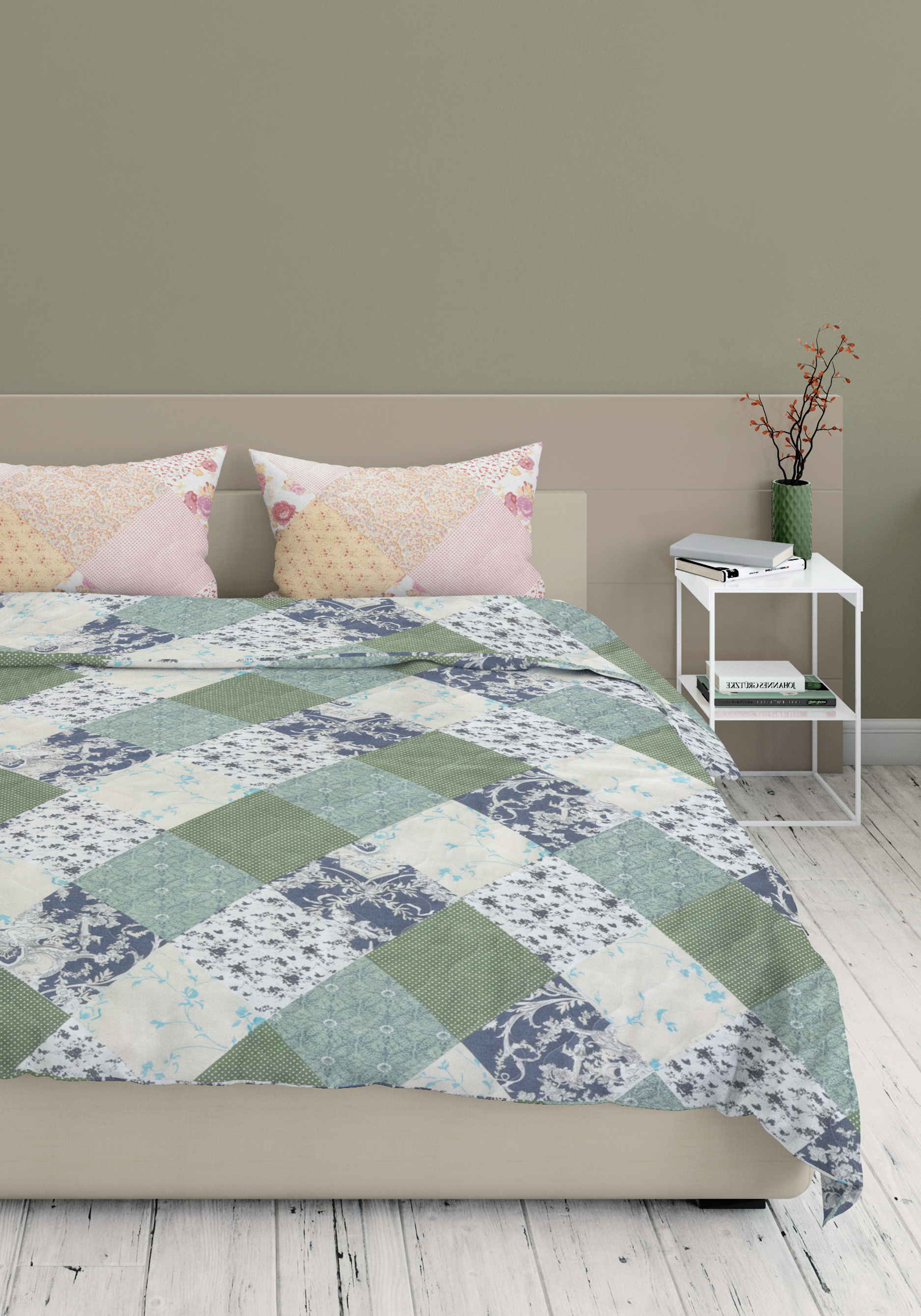 Покрывало  стеганое   "Печворк "