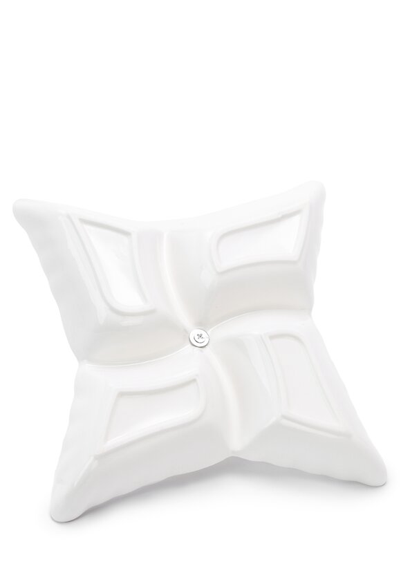 Менажница из фарфора Золотой цветок шир.  580, рис. 20