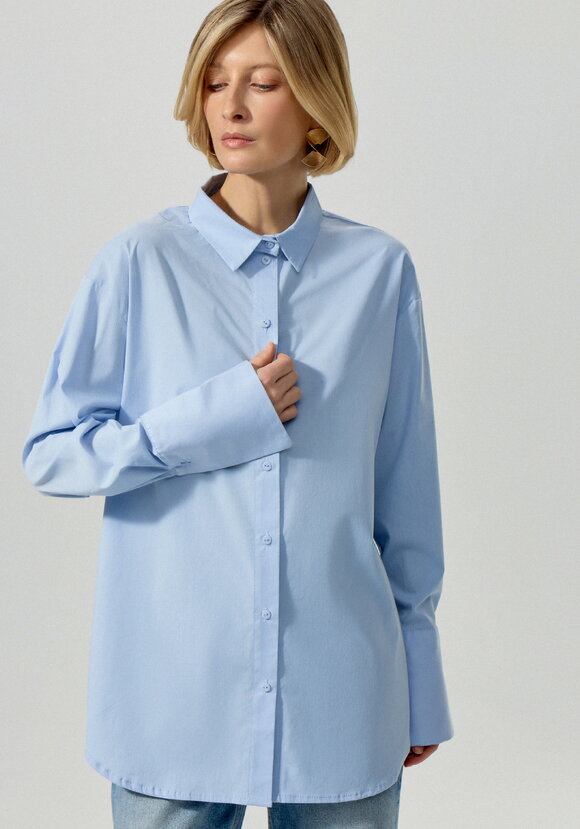 Рубашка с объемным манжетом Милена шир.  580, рис. 4