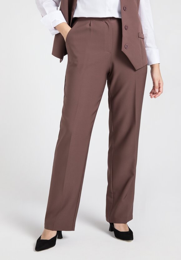 Брюки классика прямые от бедра шир.  580, рис. 8