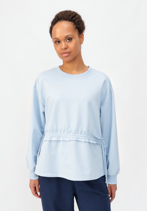 Свитшот с кулиской на талии шир.  580, рис. 10