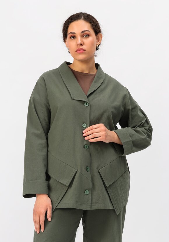 Пиджак оригинального кроя шир.  580, рис. 1