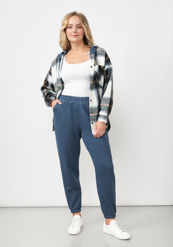 Брюки из трикотажа с карманами шир.  580, рис. 2