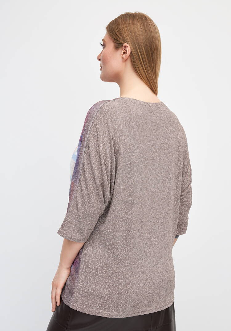 Блуза со стразами Амилия шир.  750, рис. 18