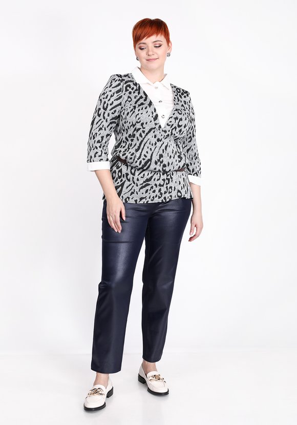 Брюки с фигурным карманом шир.  580, рис. 3