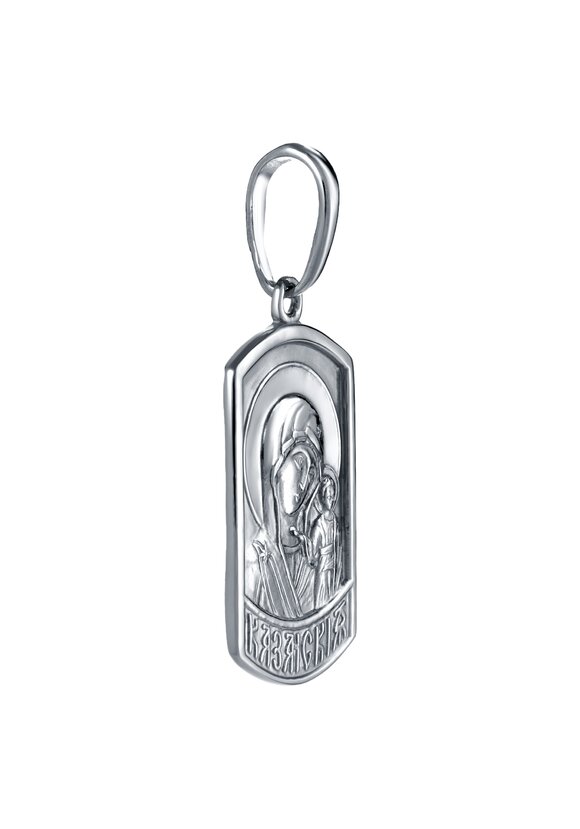 Подвеска серебряная Святой образ шир.  580, рис. 4