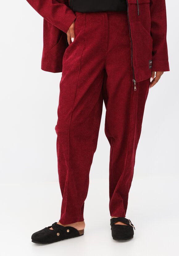 Брюки-бананы вельветовые с карманами шир.  580, рис. 25