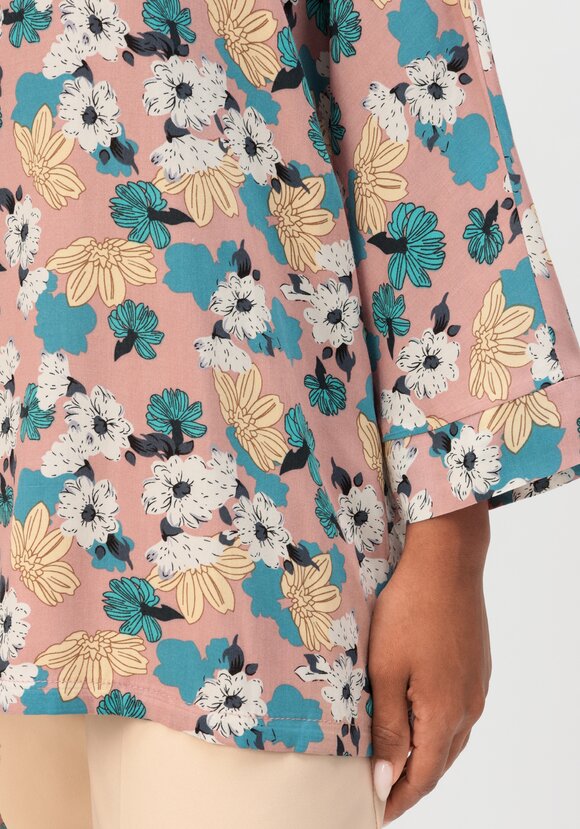 Блуза с принтом Валенсия шир.  580, рис. 5