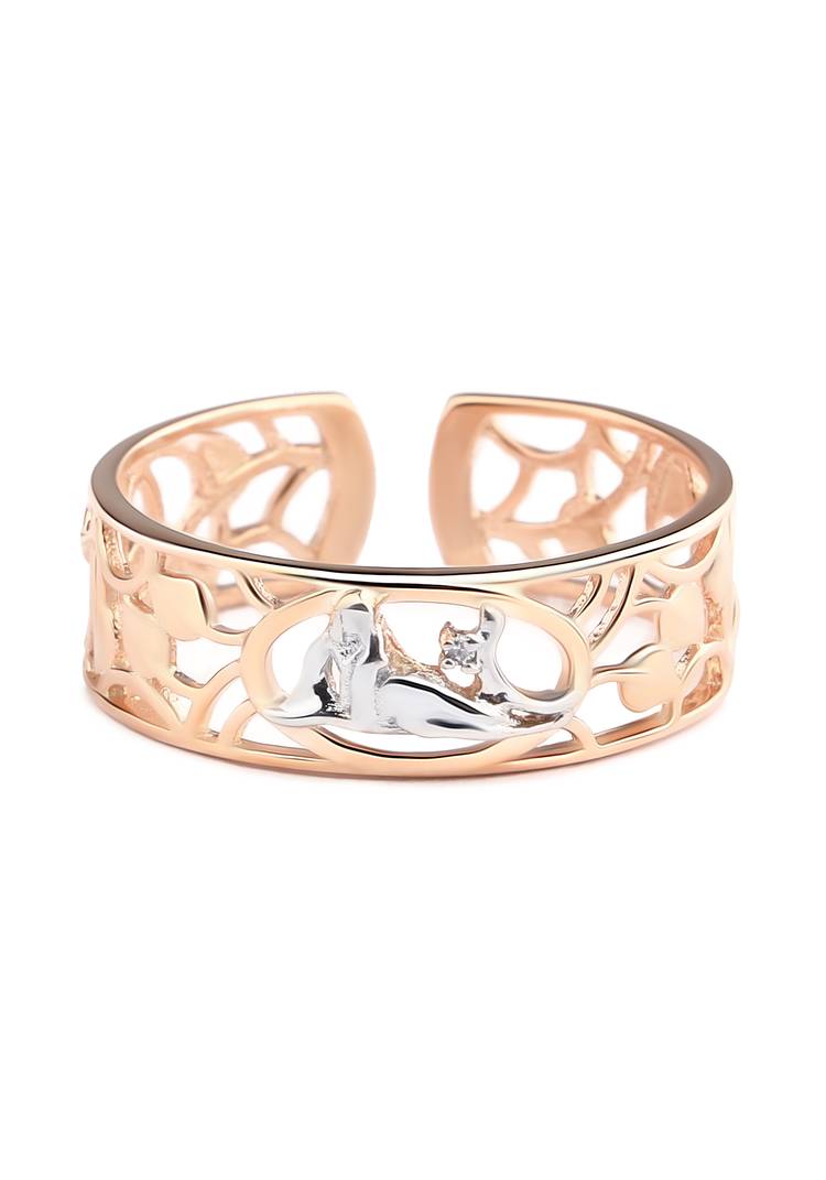 Кольцо серебряное Драгоценный Зодиак шир.  750, рис. 22